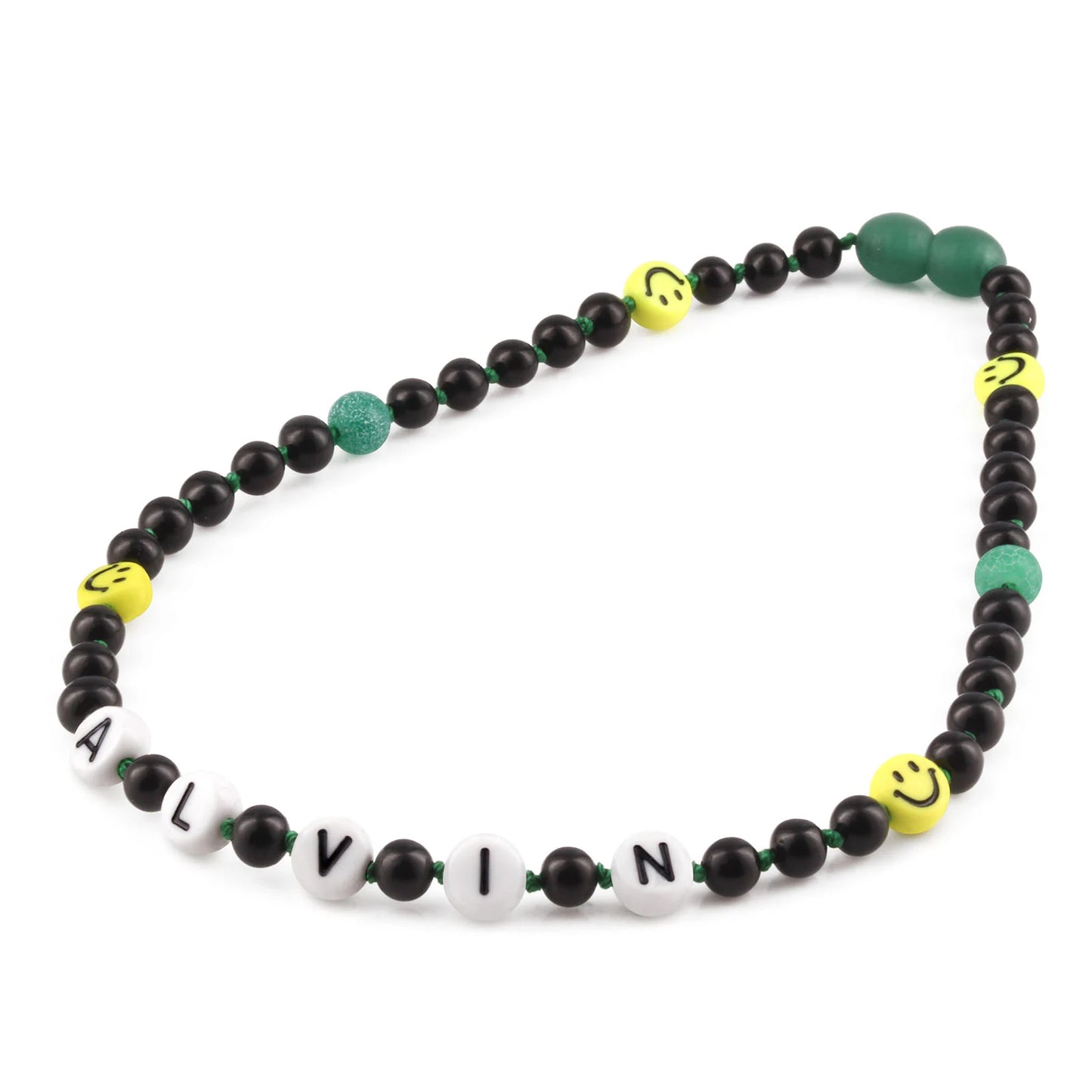 Kalung Amber CUSTOM NAMA untuk Bayi - Balita - Anak. Motif 17 - Motif 32