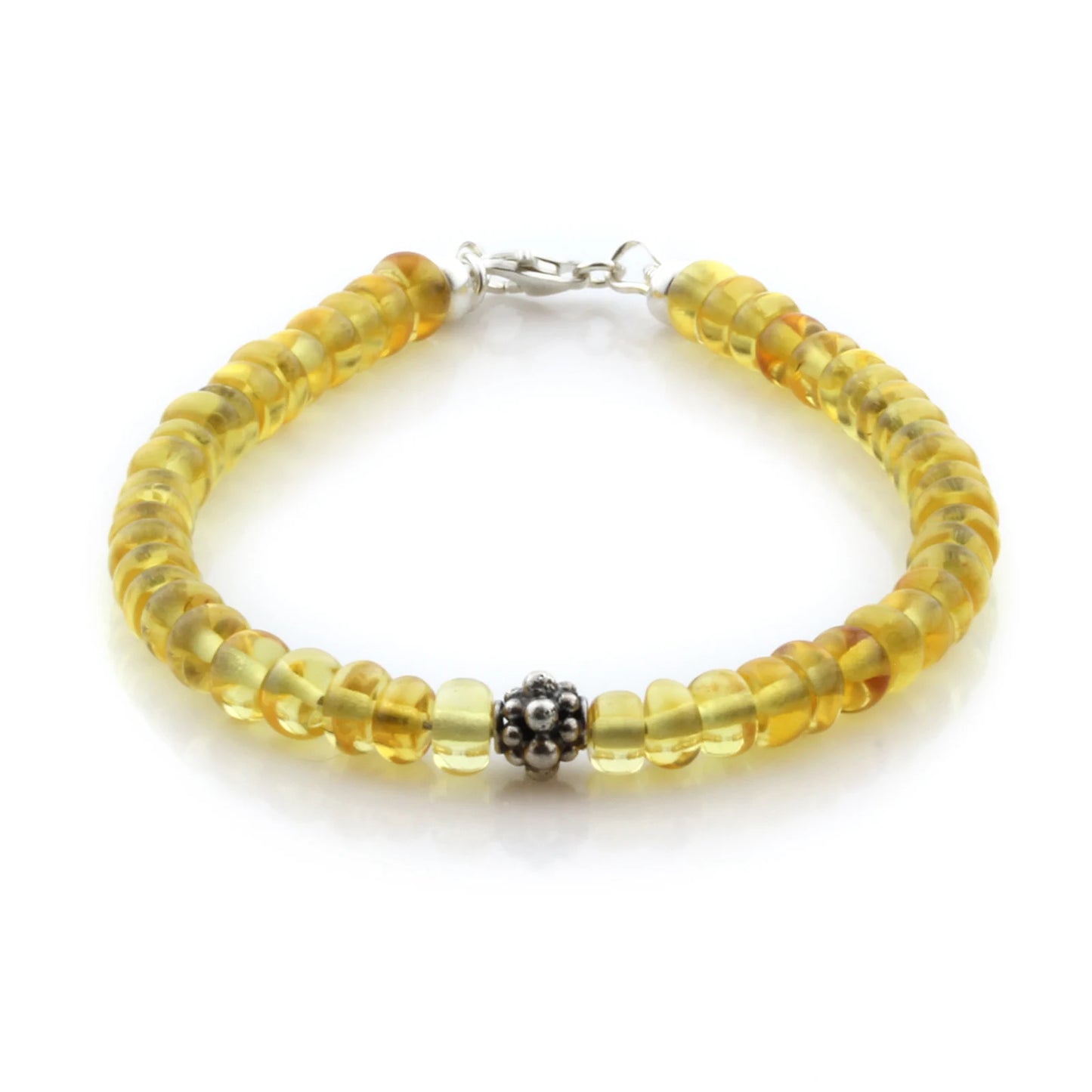 Gelang Amber Dewasa Dengan Perak. SBB20