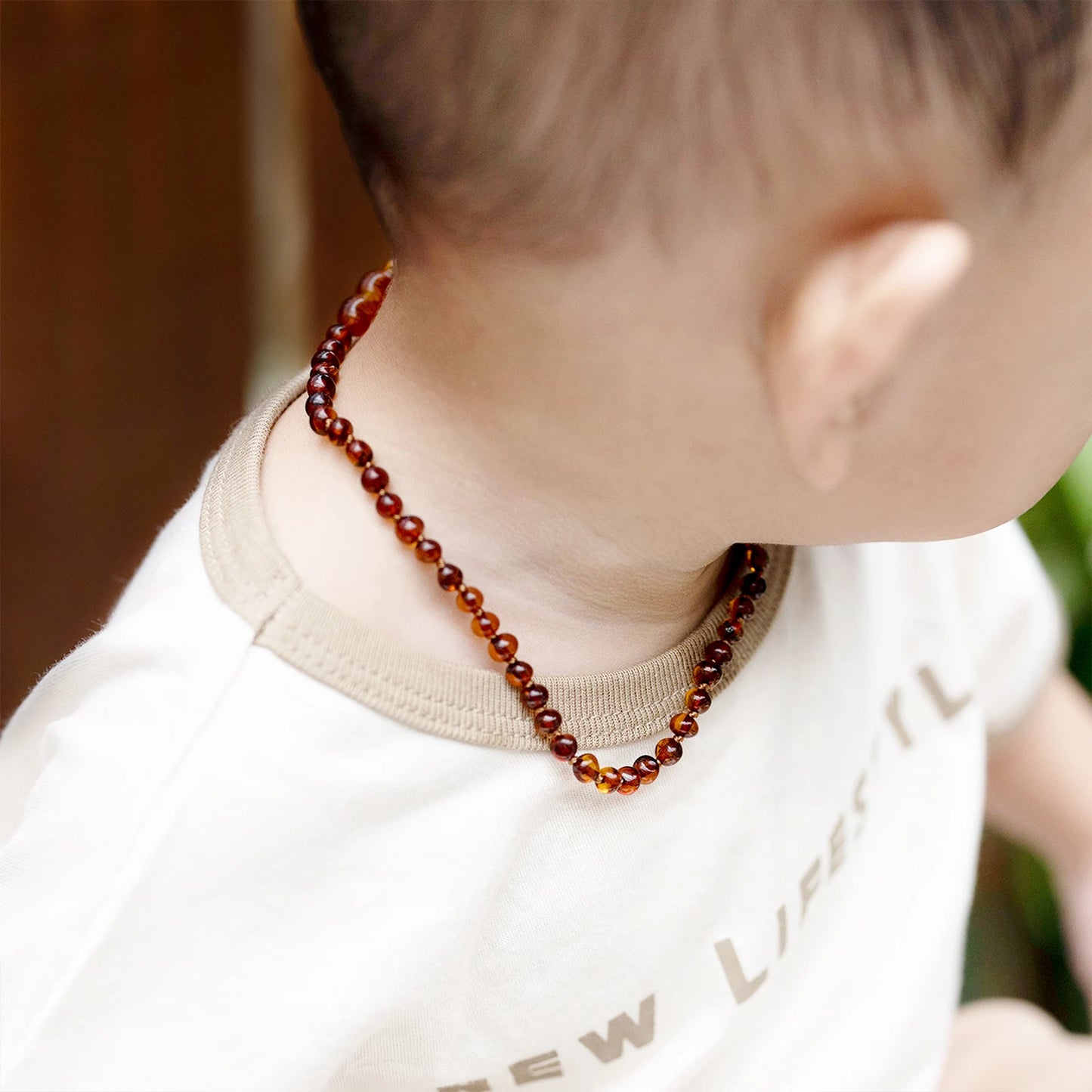 KALUNG AMBER UNTUK BAYI TUMBUH GIGI XB54C
