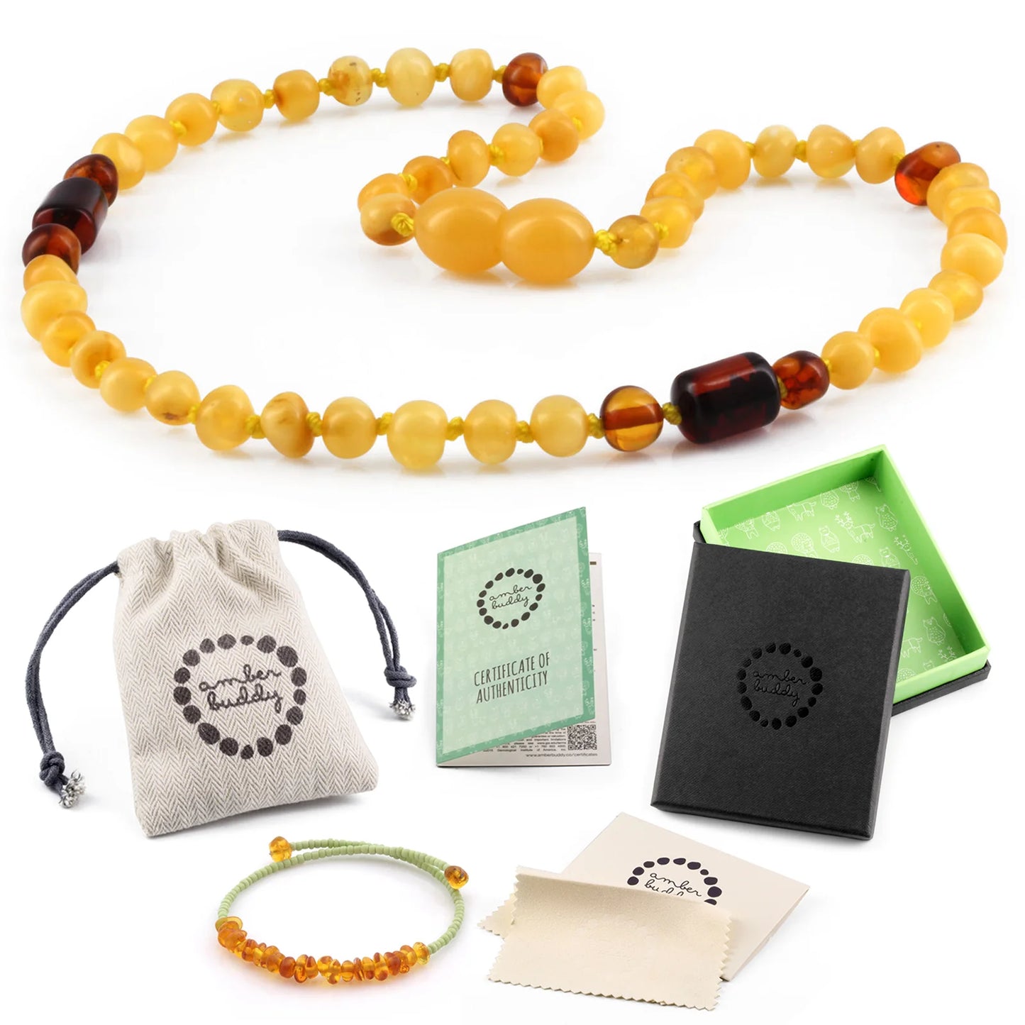 KALUNG AMBER UNTUK BAYI TUMBUH GIGI LIMITED ED. XLE15