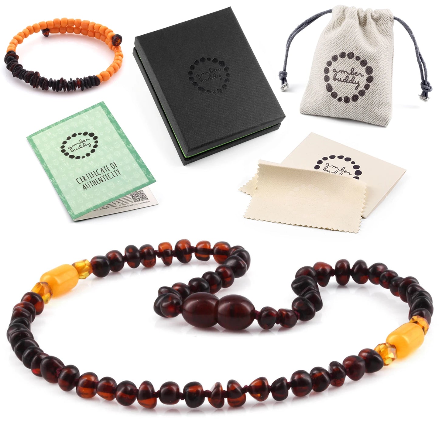 KALUNG AMBER UNTUK BAYI TUMBUH GIGI LIMITED ED. XLE16