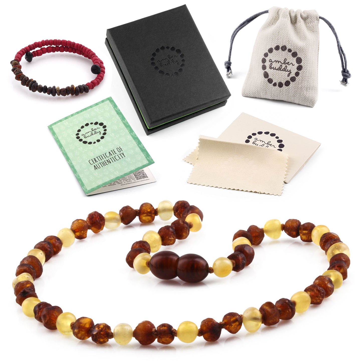 KALUNG AMBER UNTUK BAYI TUMBUH GIGI LIMITED ED. XLE5