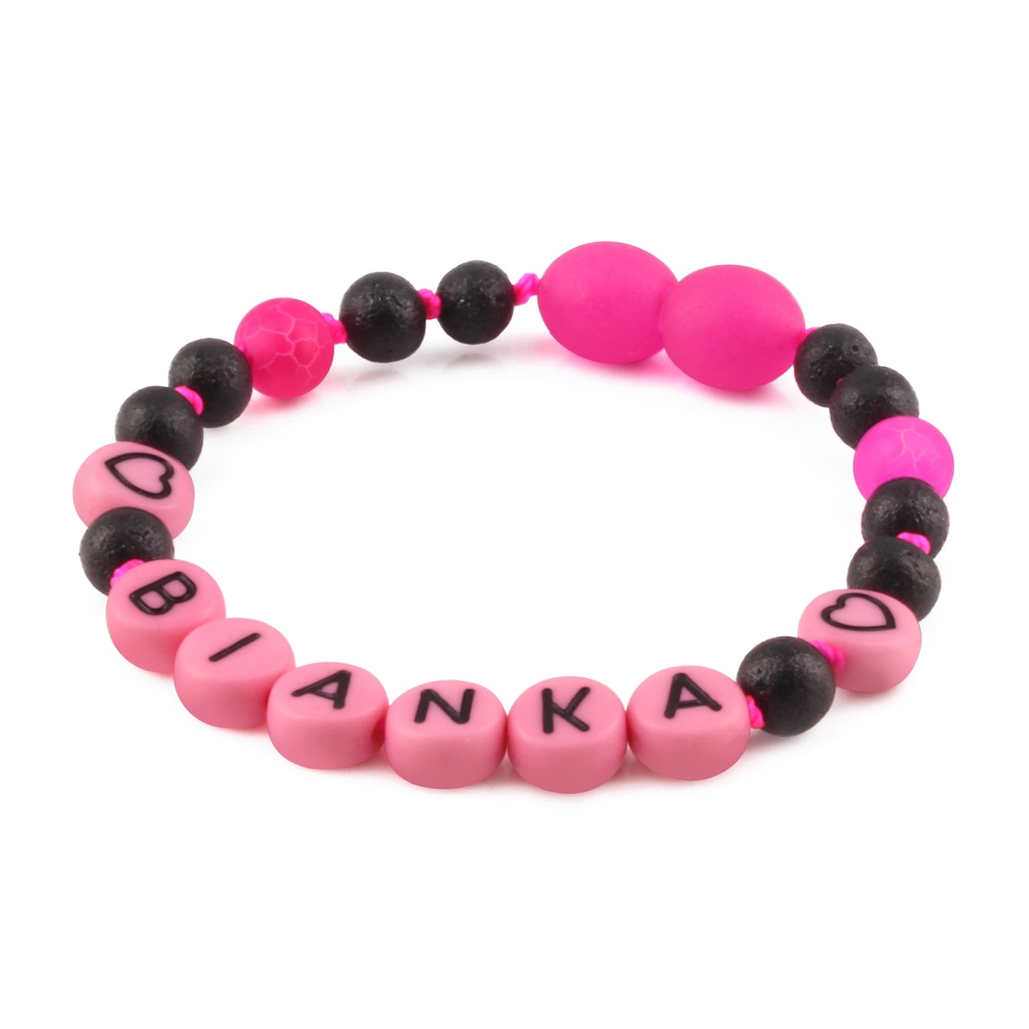 Gelang Amber CUSTOM NAMA untuk Bayi - Balita - Anak - Dewasa. Motif 17 - Motif 32