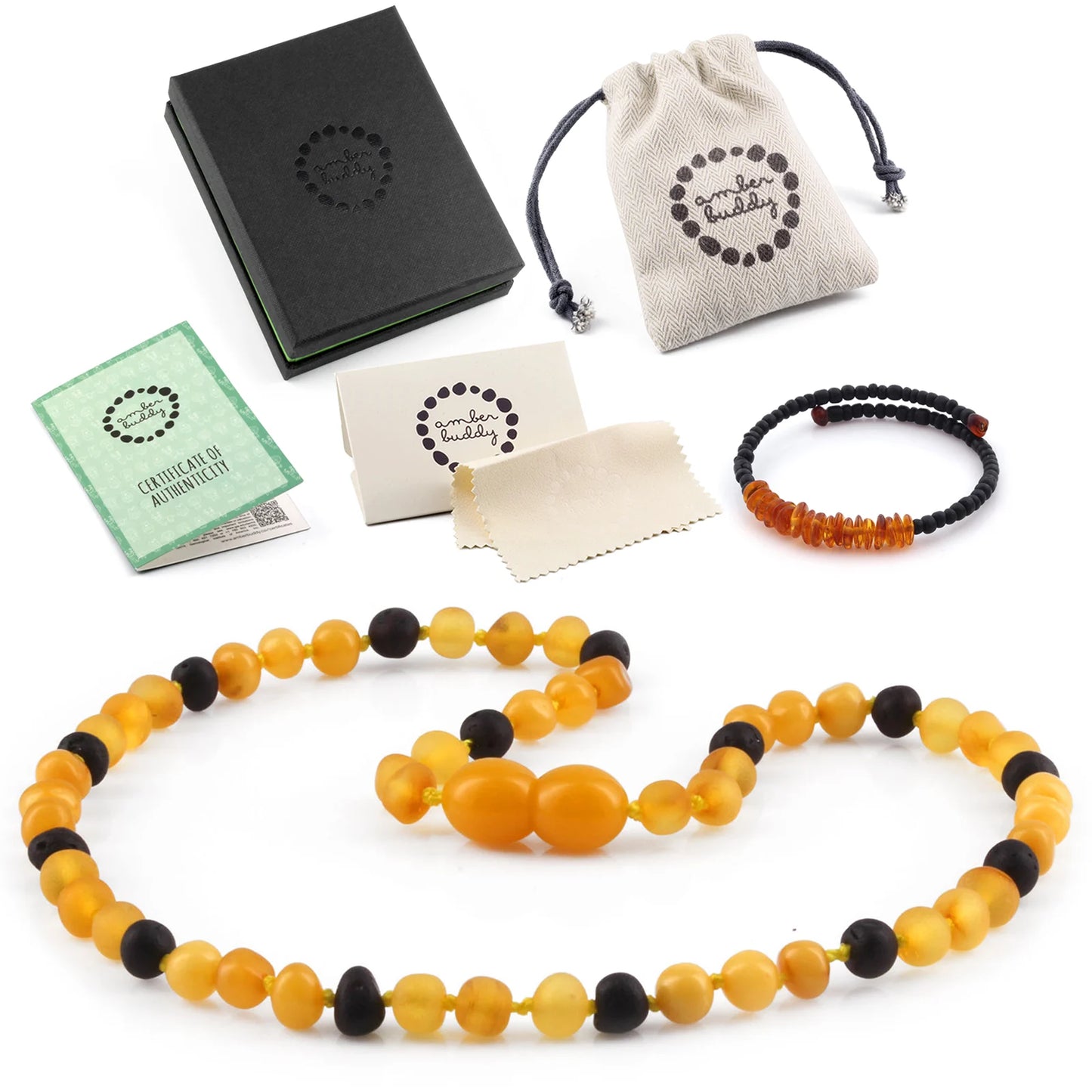 KALUNG AMBER UNTUK BAYI TUMBUH GIGI LIMITED ED. XLE26