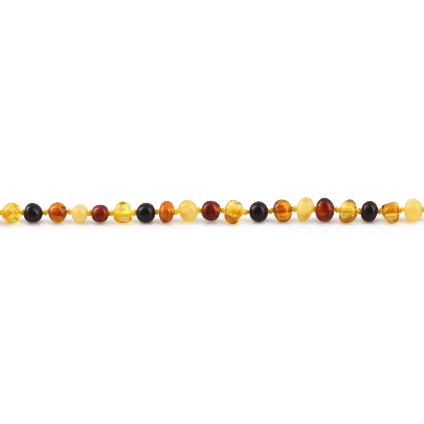 KALUNG AMBER JUNIOR MULTICOLOUR GLOSSY 38CM. 4X3MM