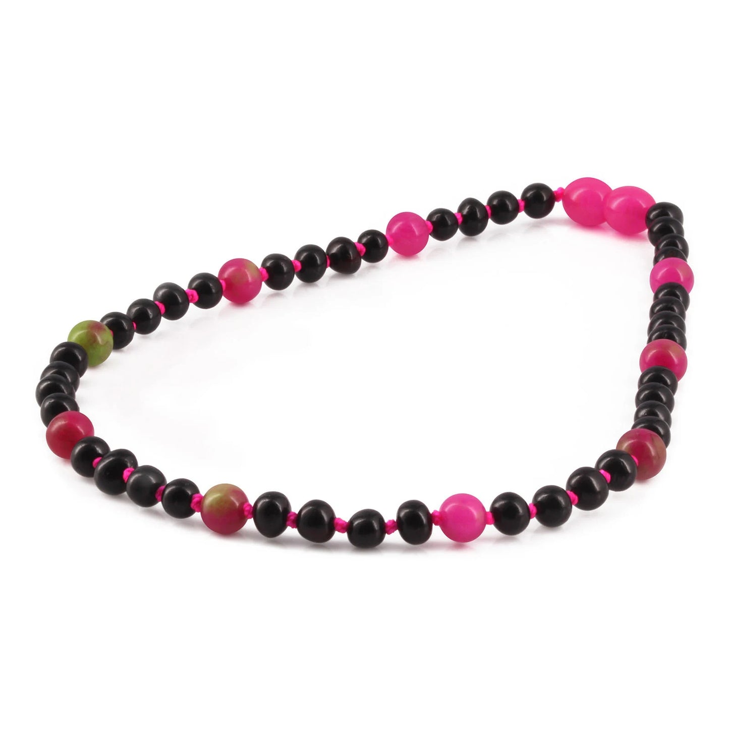 SET BAYI AMBER DENGAN PINK JADE. LE564
