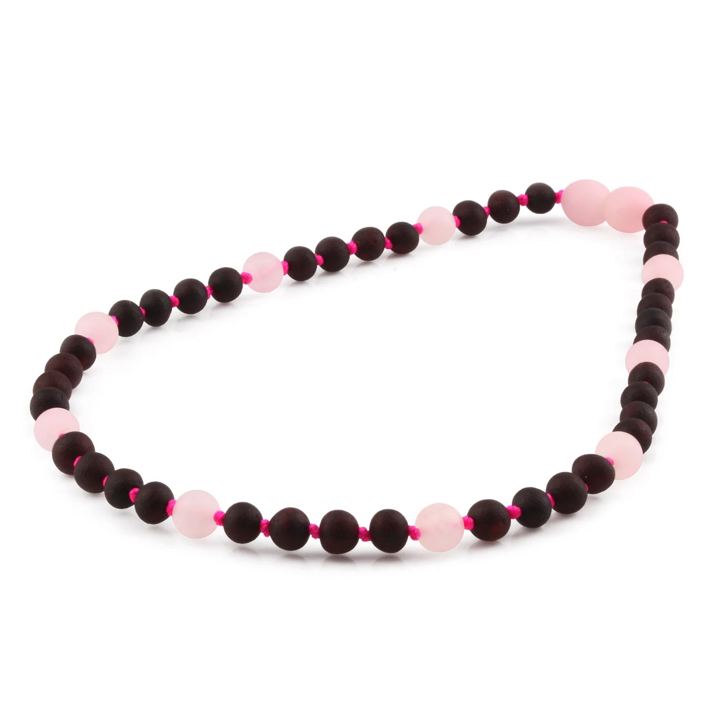 SET BAYI AMBER DENGAN ROSE QUARTZ. LE549