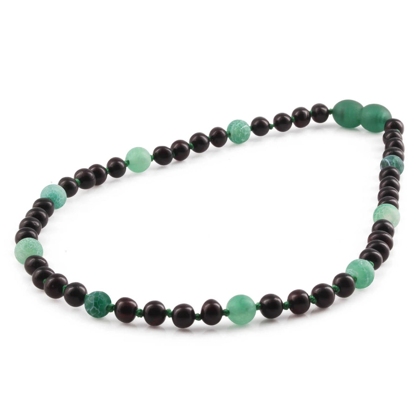 SET BAYI AMBER DENGAN GREEN FROST AGATE. LE550
