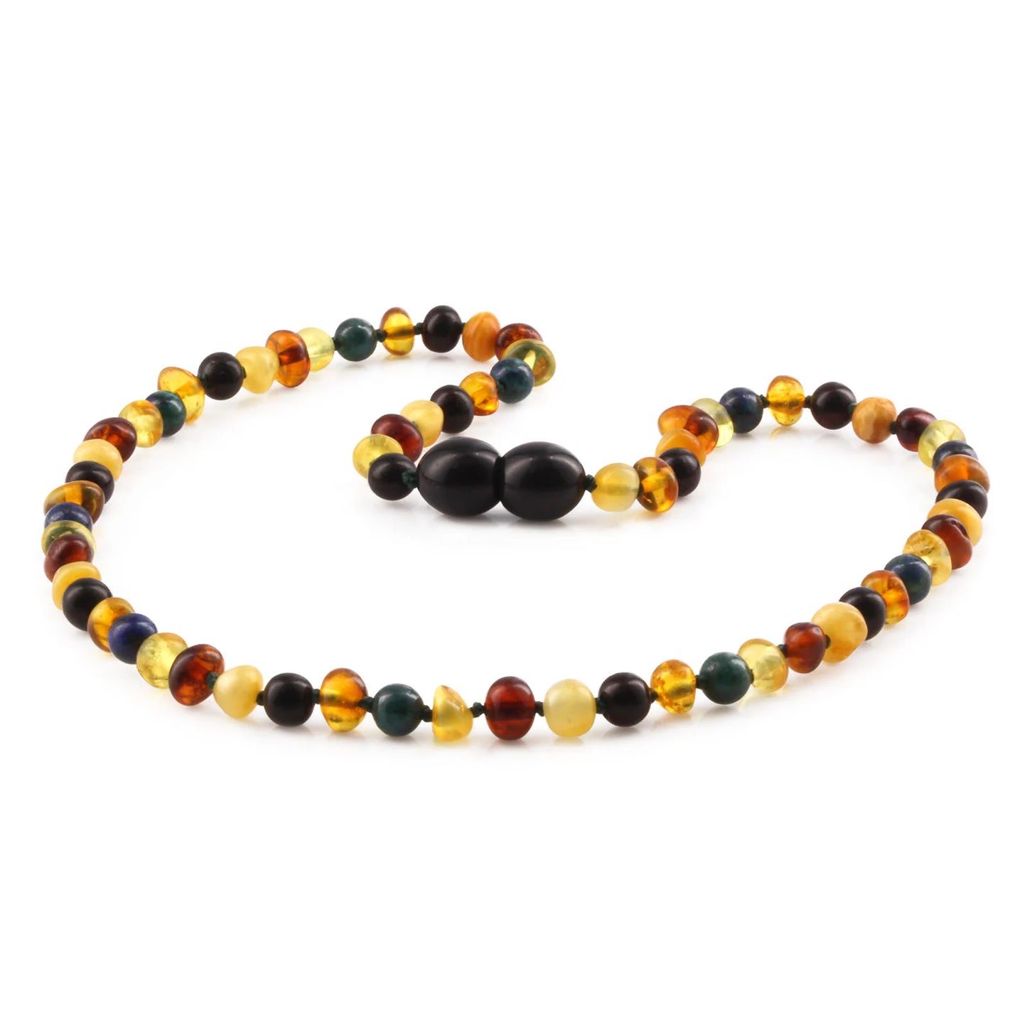 KALUNG BAYI AMBER DENGAN AZURITE. LE467 V2