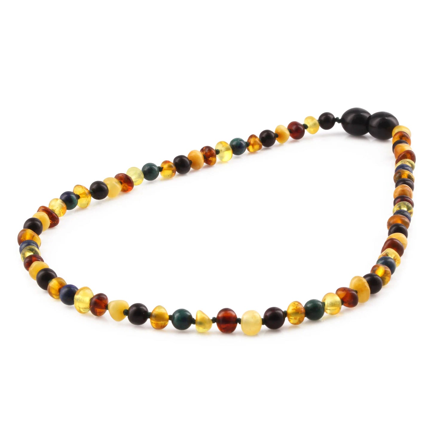 KALUNG BAYI AMBER DENGAN AZURITE. LE467 V2