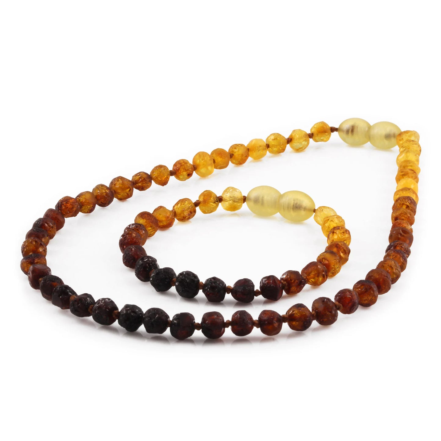 KALUNG & GELANG AMBER UNTUK BAYI TUMBUH GIGI XB55R1-RAW