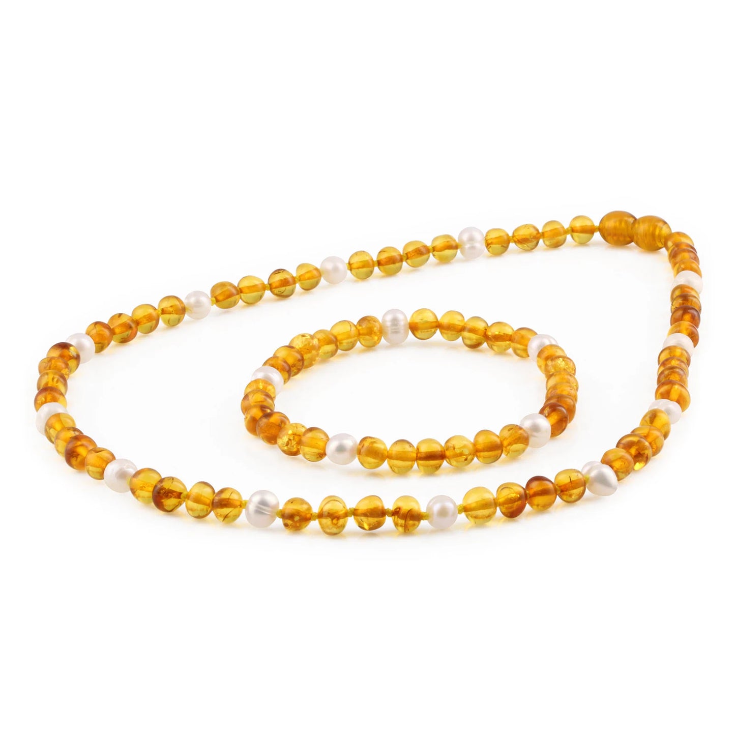 SET AMBER DENGAN WHITE PEARL UNTUK DEWASA. P1