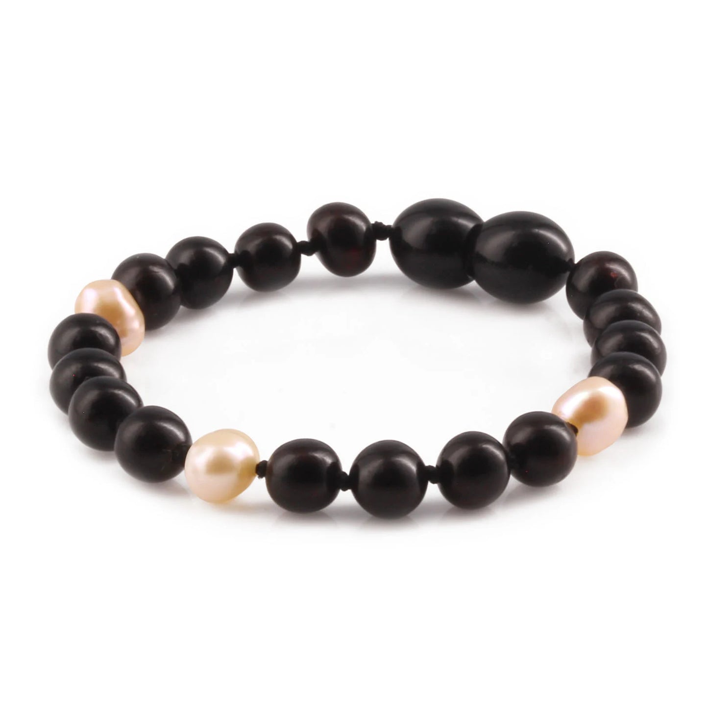 SET BAYI AMBER DENGAN PINK PEARL. P3
