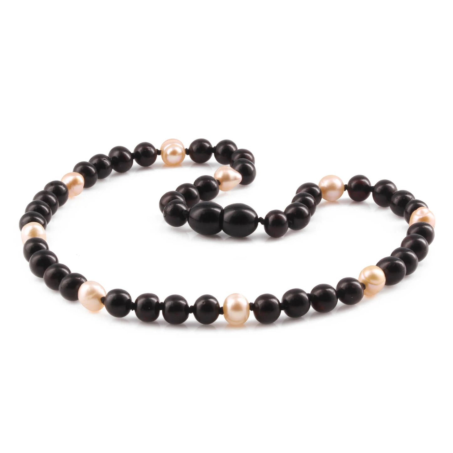 SET BAYI AMBER DENGAN PINK PEARL. P3