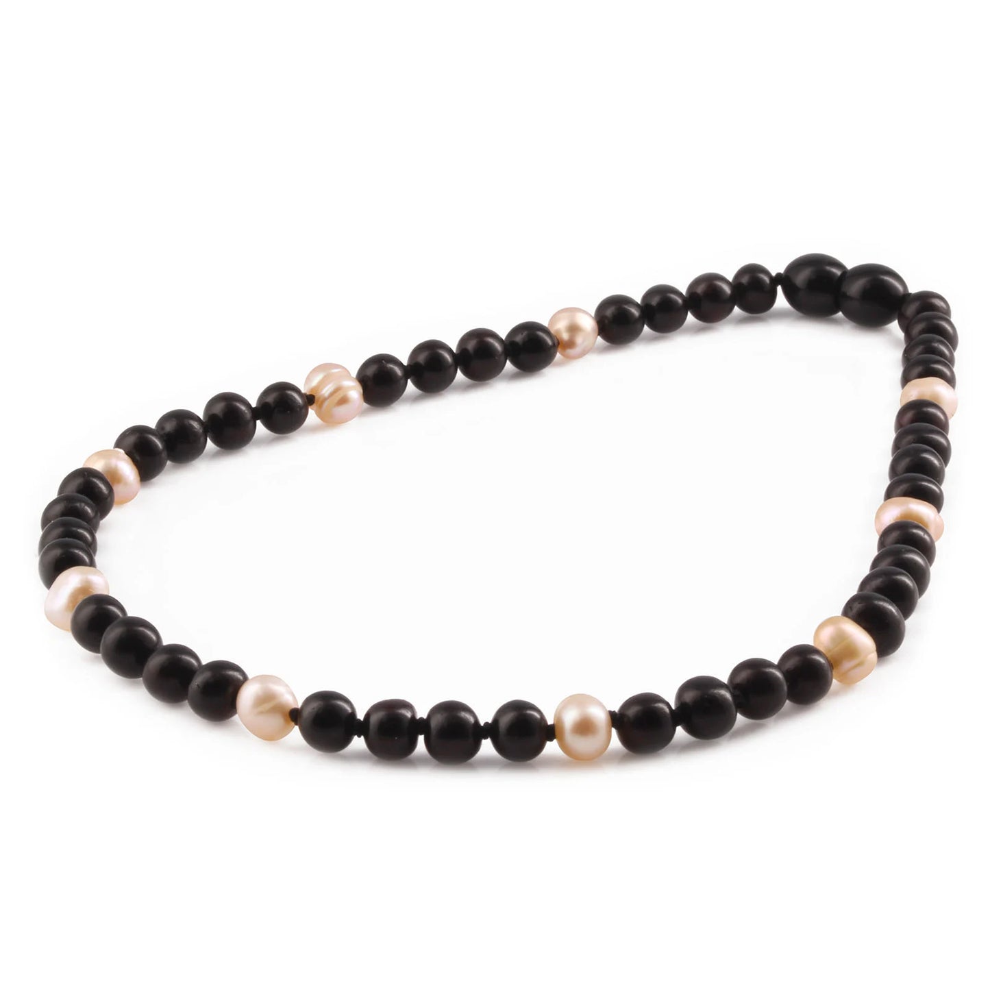 SET BAYI AMBER DENGAN PINK PEARL. P3