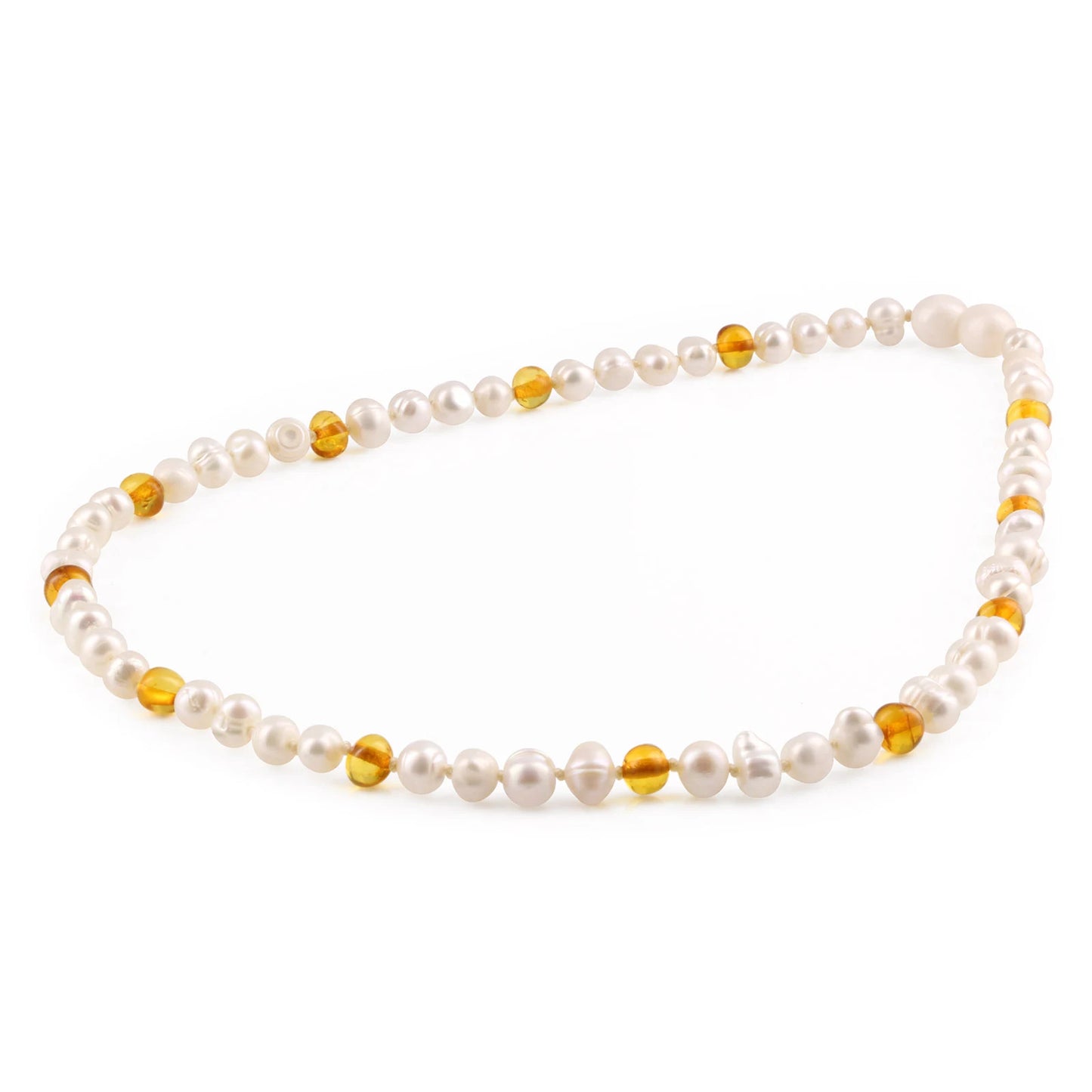SET MUTIARA DENGAN BALTIC AMBER UNTUK DEWASA. P2