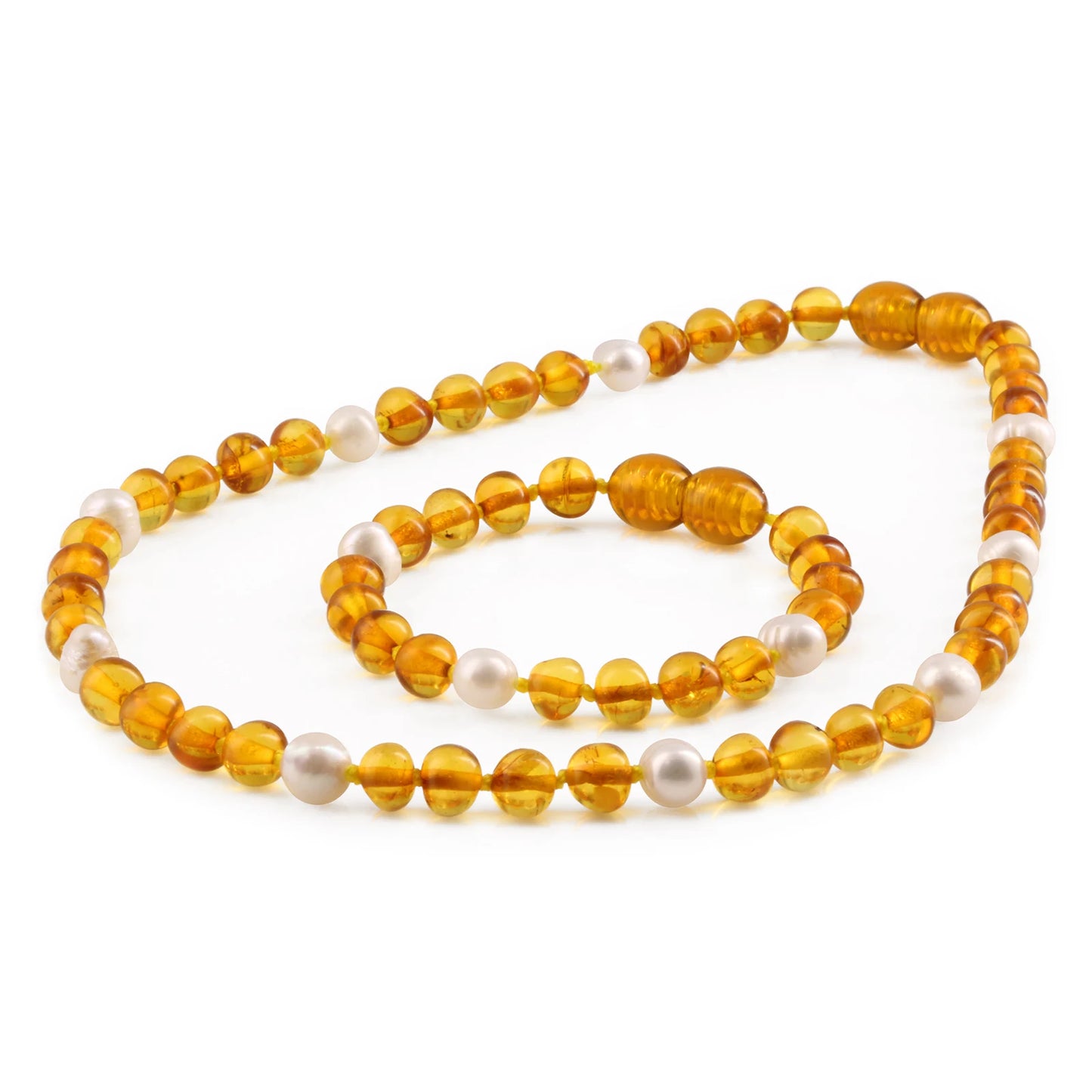 SET BAYI AMBER DENGAN WHITE PEARL. P1