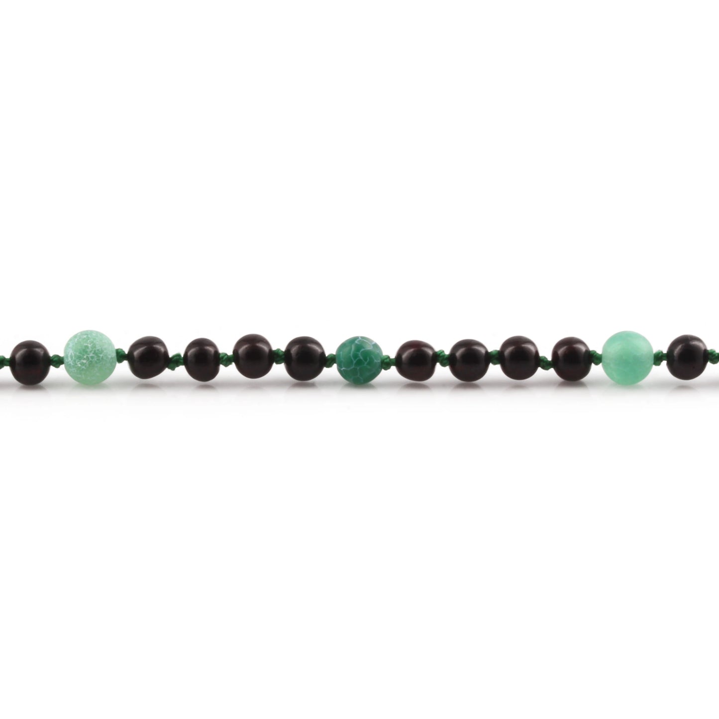SET BAYI AMBER DENGAN GREEN FROST AGATE. LE550