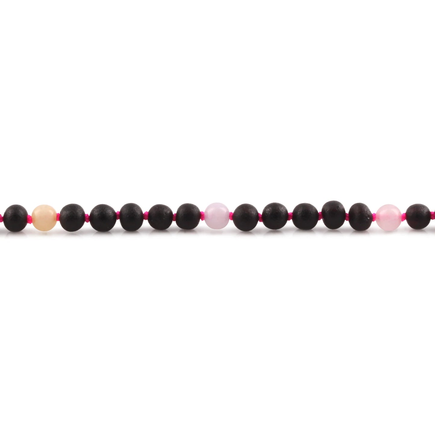 GELANG BAYI AMBER DENGAN MORGANITE. LE558-S