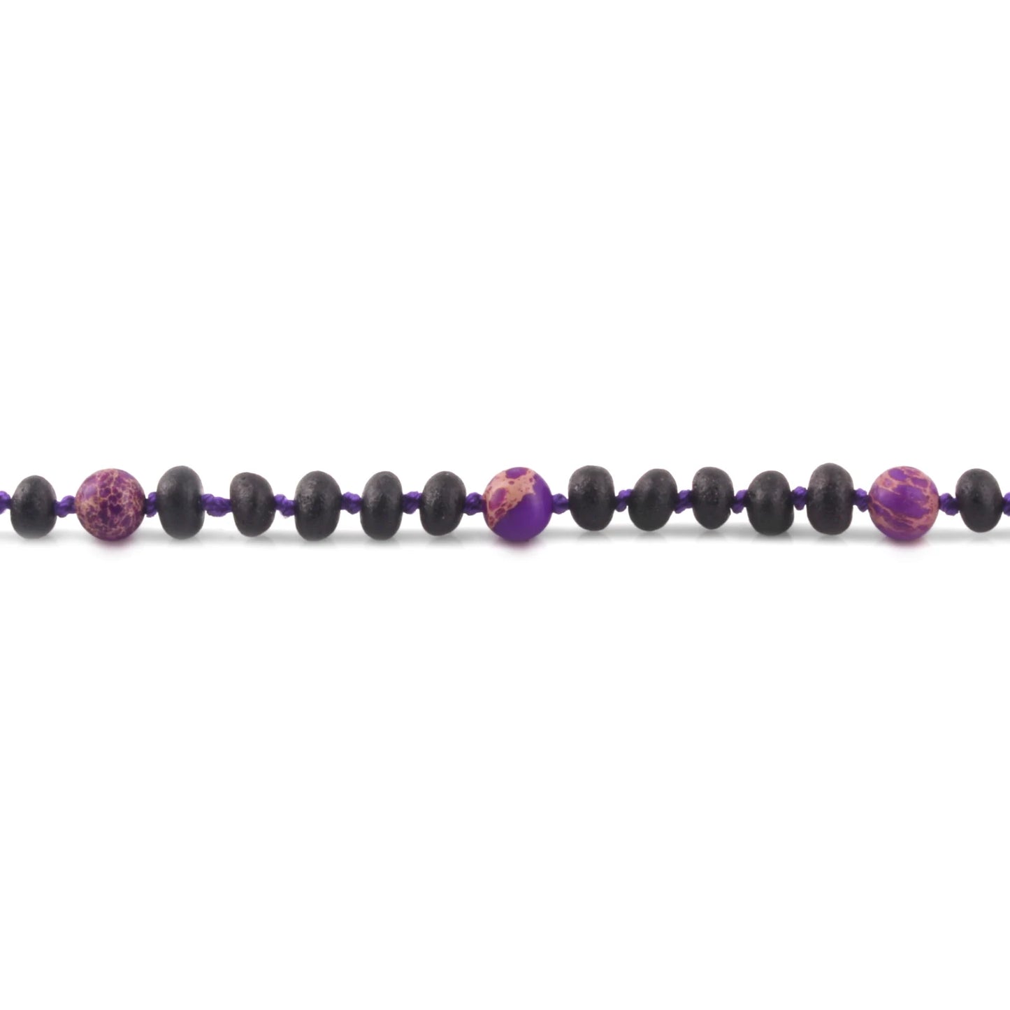 KALUNG BAYI AMBER DENGAN PURPLE IMPERIAL JASPER. LE573