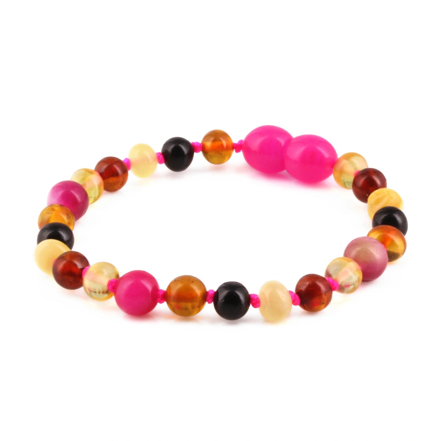 SET AMBER UNTUK DEWASA KOMBINASI PINK JADE - BLE261