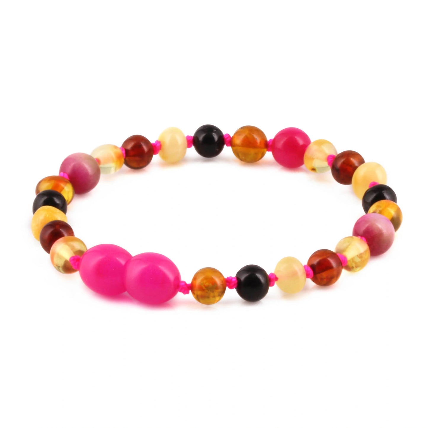 SET AMBER UNTUK DEWASA KOMBINASI PINK JADE - BLE261