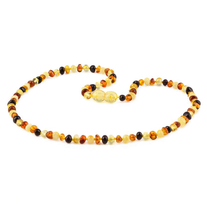 KALUNG AMBER DEWASA MULTICOLOUR GLOSSY 42CM. XB43M1