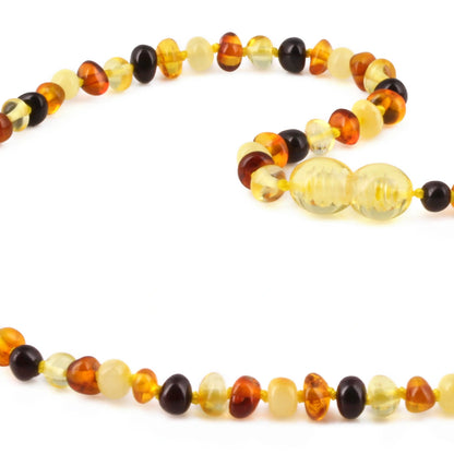 KALUNG AMBER DEWASA MULTICOLOUR GLOSSY 42CM. XB43M1