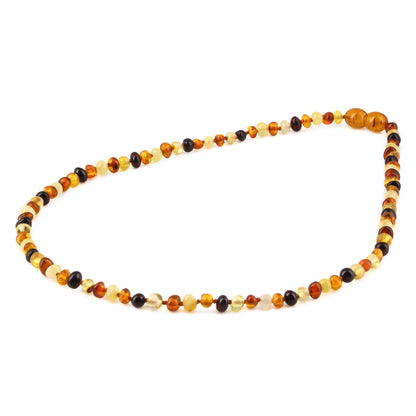 KALUNG AMBER DEWASA MULTICOLOUR GLOSSY 42CM. XB43M