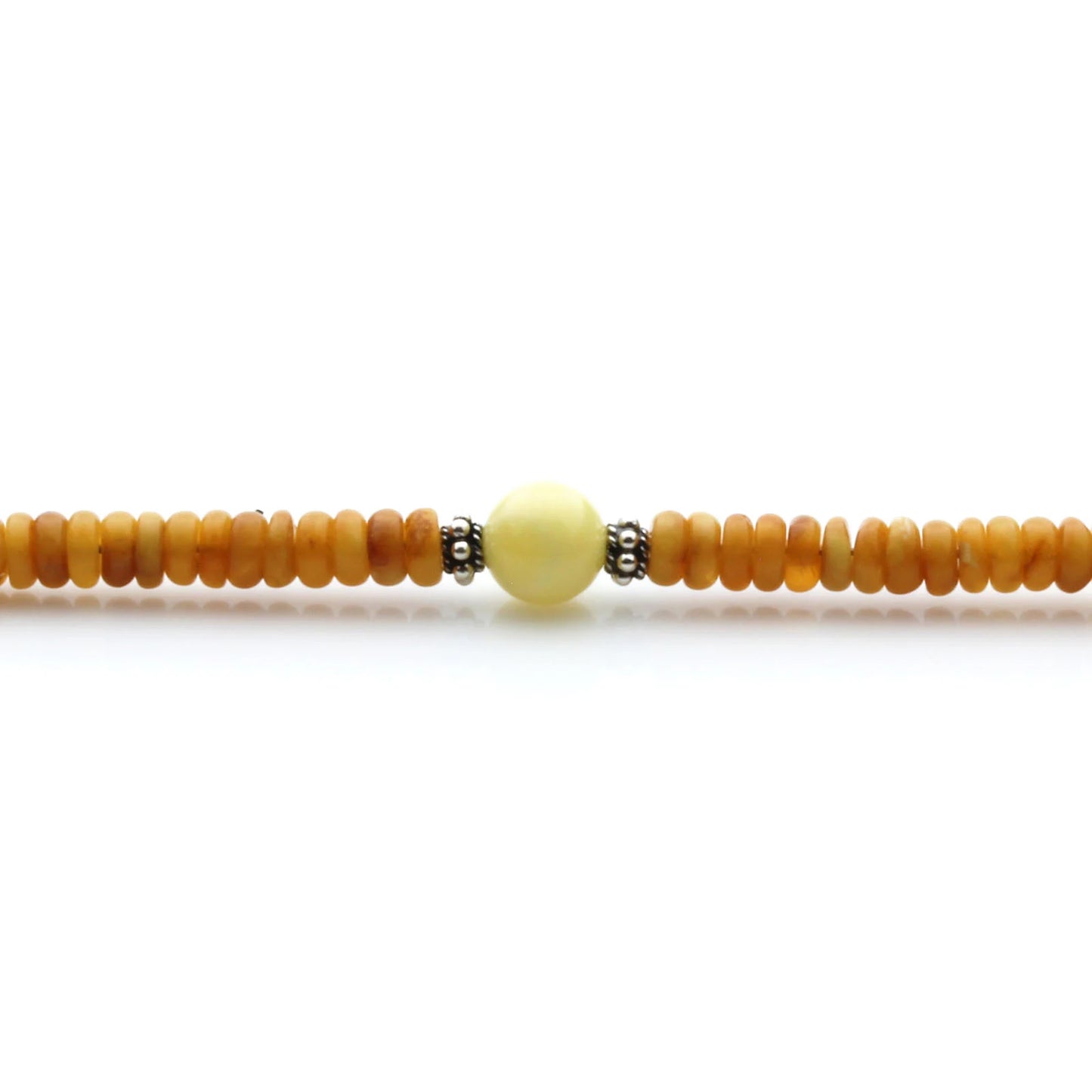 Gelang Amber Dewasa Dengan Perak. SB124