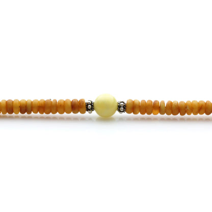 Gelang Amber Dewasa Dengan Perak. SB124