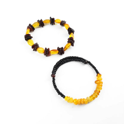 GELANG AMBER UNTUK DEWASA ELASTIS LIMITED ED. BLE229