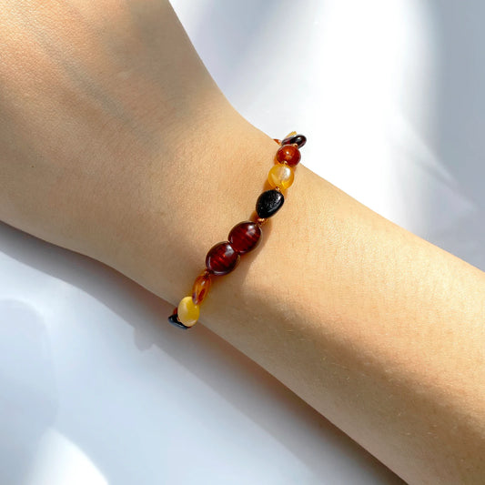 GELANG AMBER UNTUK DEWASA ELASTIS LIMITED ED. BLE256