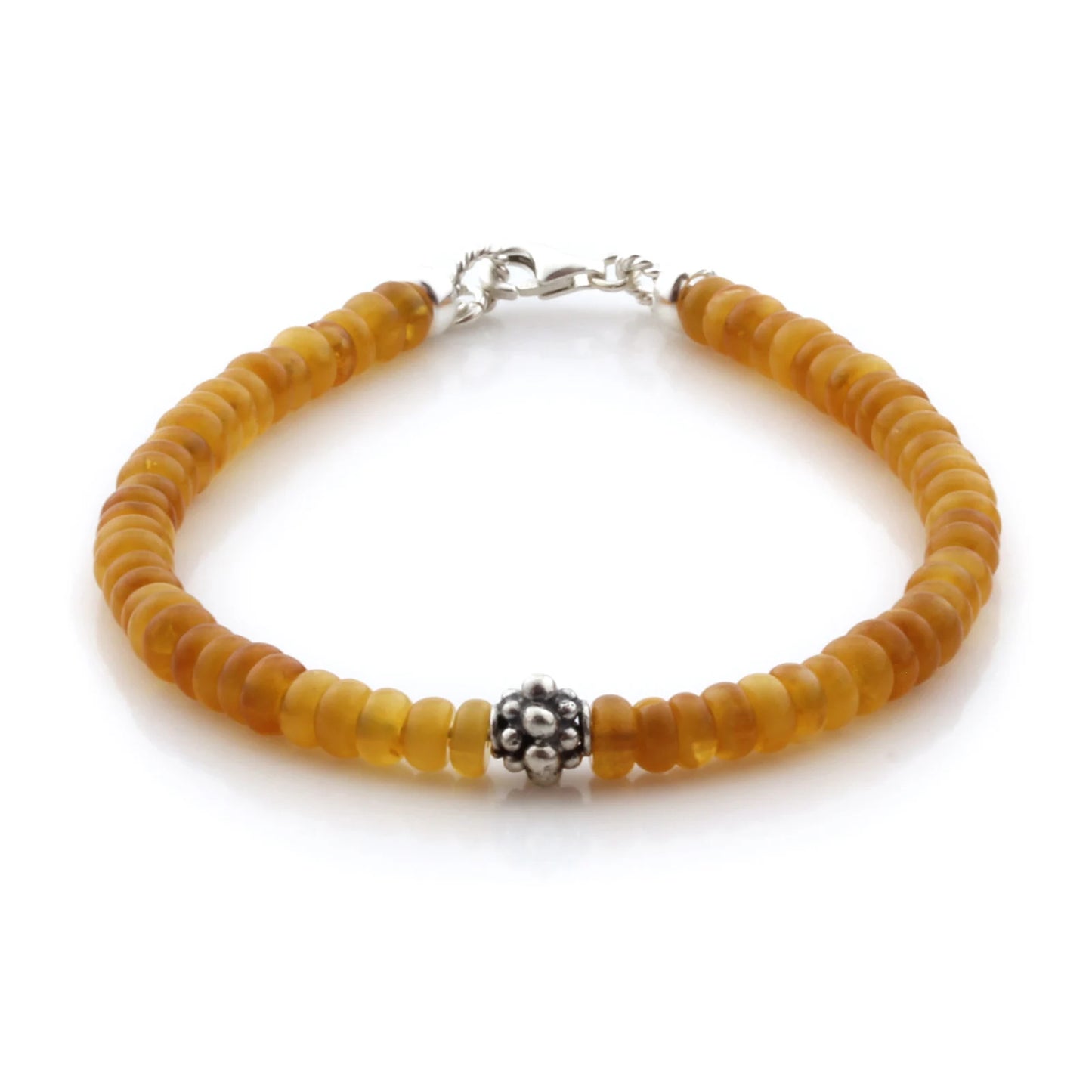 Gelang Amber Dewasa Dengan Perak. SBB17