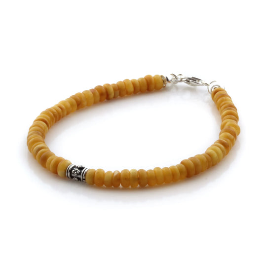 Gelang Amber Dewasa Dengan Perak. SBB19