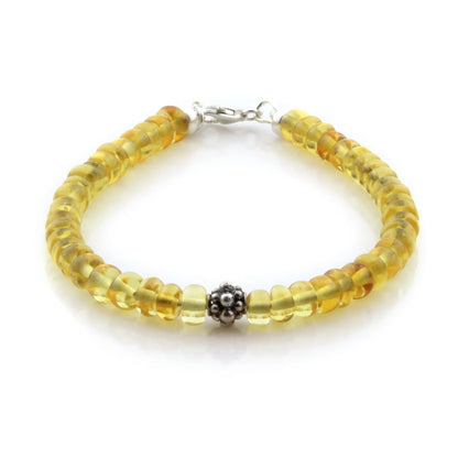 Gelang Amber Dewasa Dengan Perak. SBB20