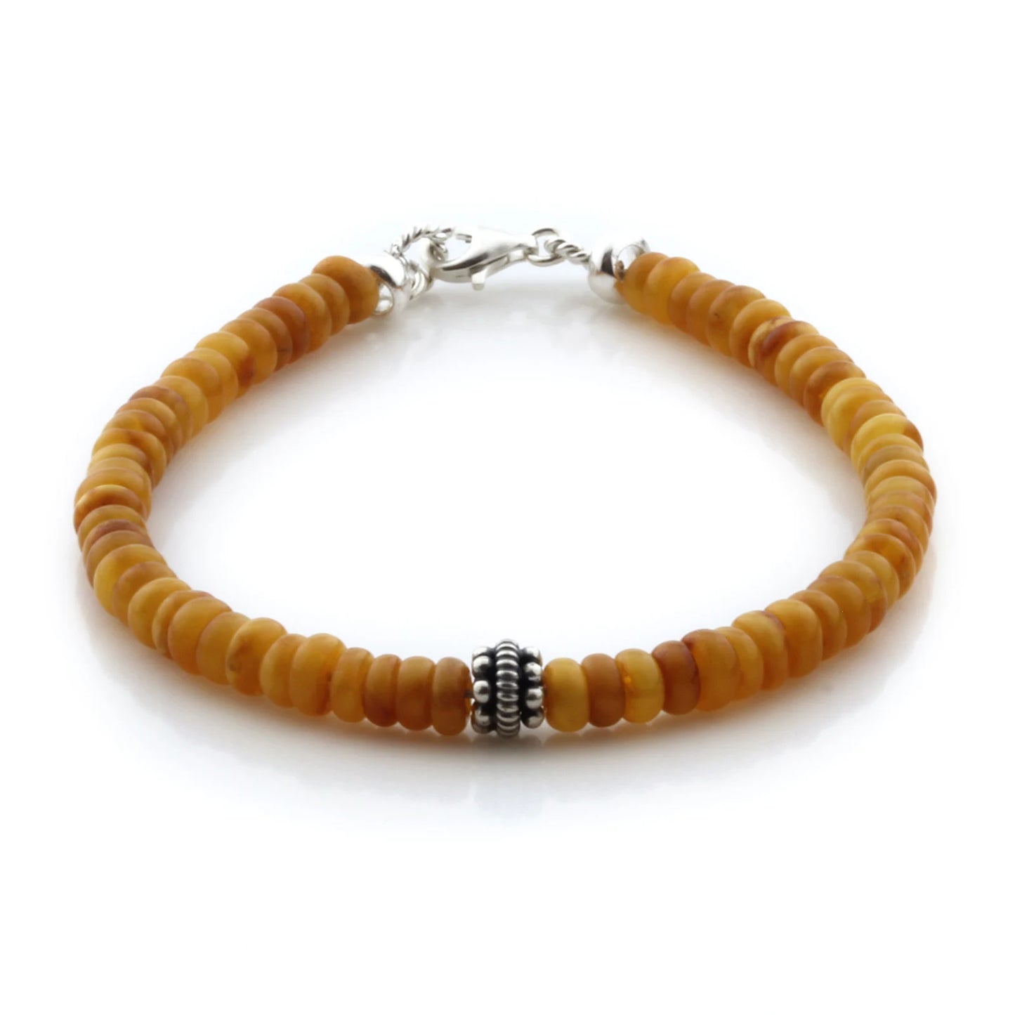 Gelang Amber Dewasa Dengan Perak. SBB22