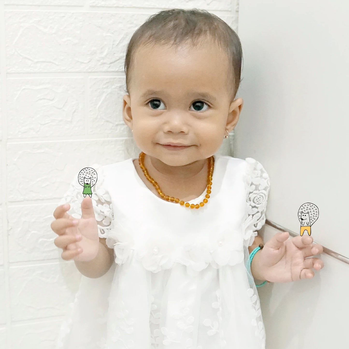 KALUNG AMBER UNTUK BAYI TUMBUH GIGI XB54LCM-Y