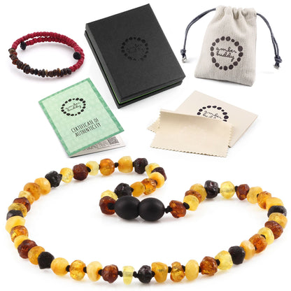 KALUNG AMBER UNTUK BAYI TUMBUH GIGI XB54M2-RAW