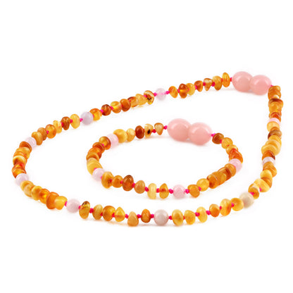 SET BAYI AMBER DENGAN MORGANITE. LE575 V2