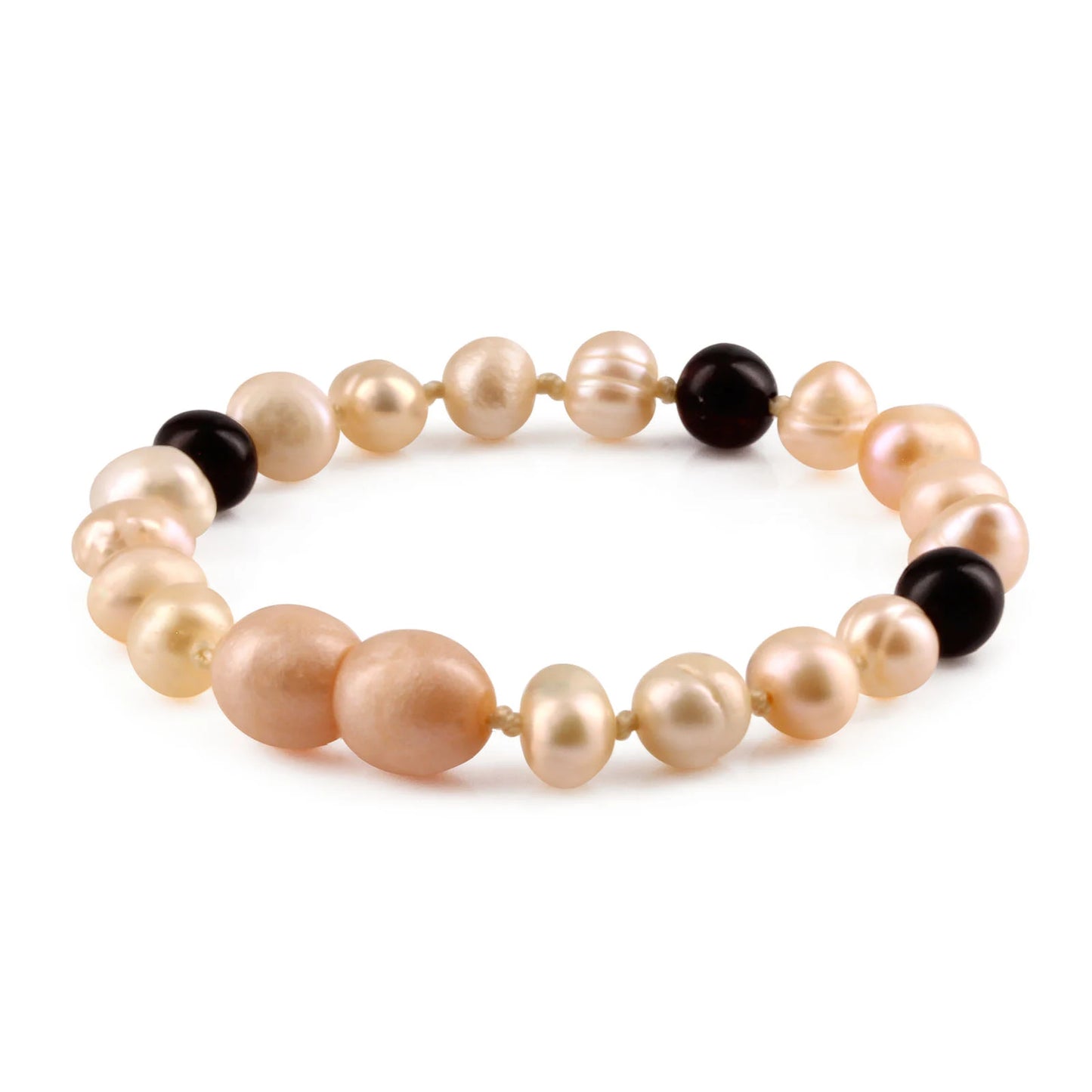 SET BAYI MUTIARA DENGAN BALTIC AMBER. P4