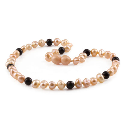 SET BAYI MUTIARA DENGAN BALTIC AMBER. P4