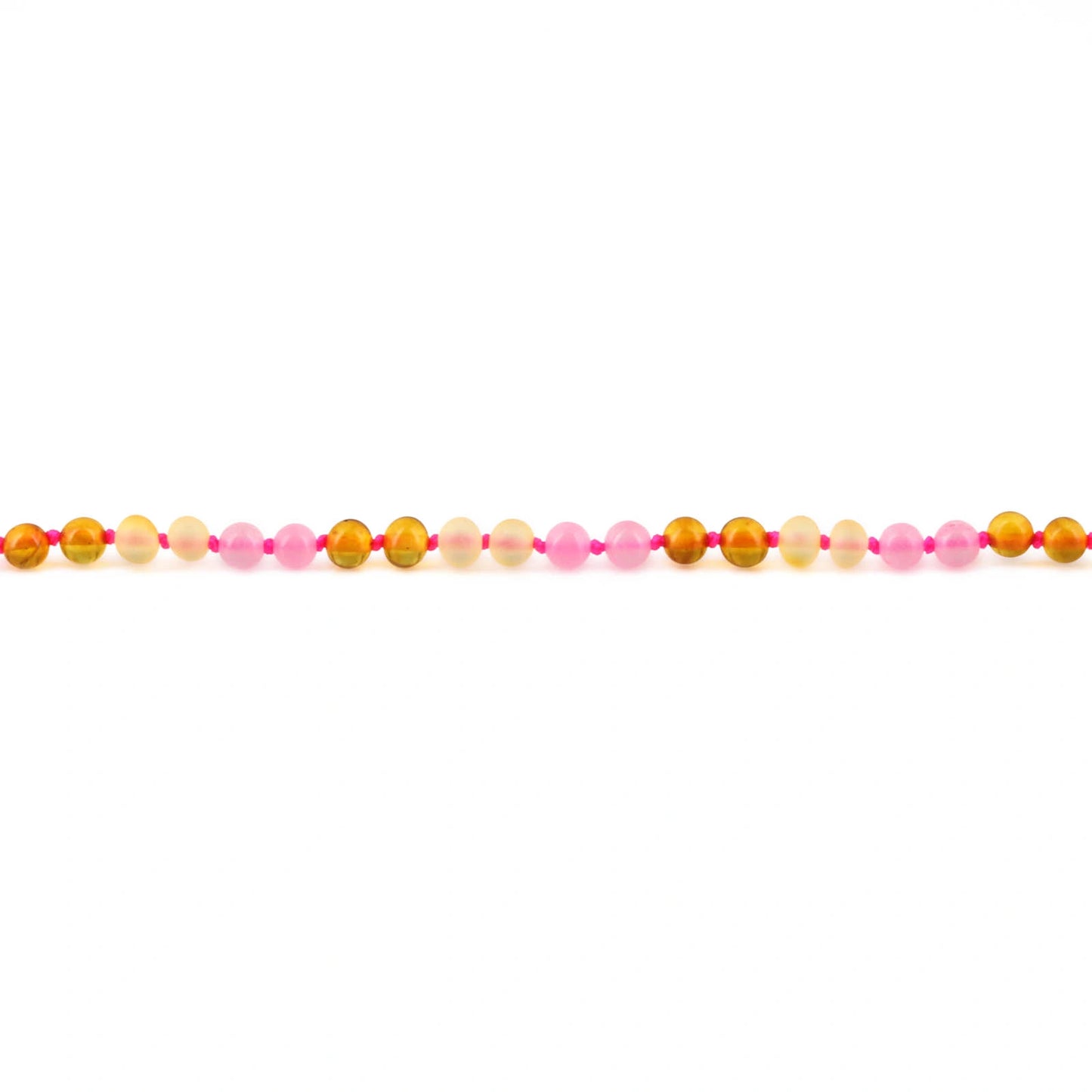 KALUNG JUNIOR AMBER DENGAN PINK CHALCEDONY. JN121